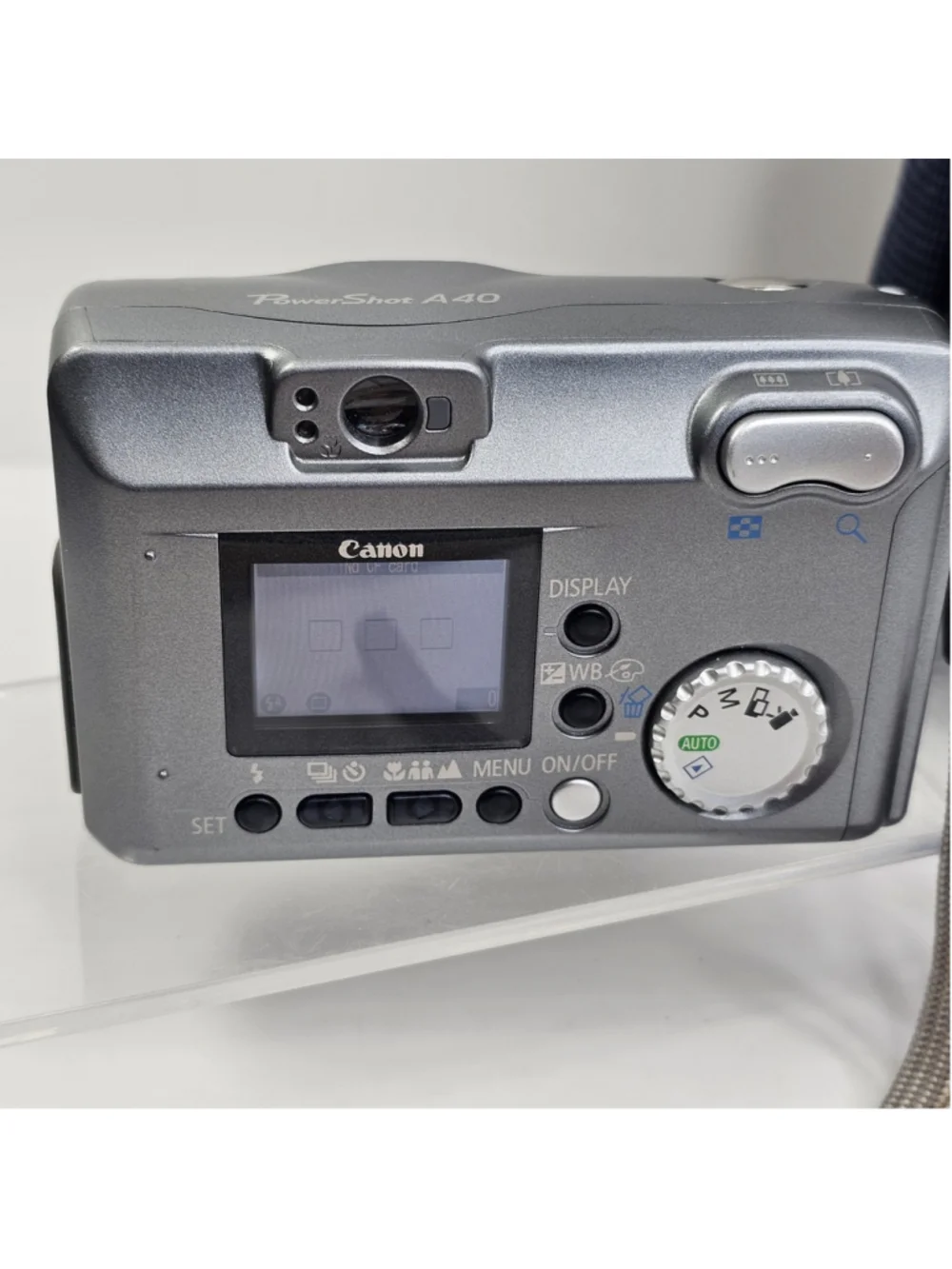 Canon PowerShot A40 Digital Camera PC1019 Tested Working 64mb Memory Card & Case - Picture 5 of 16